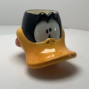 Daffy Duck Figural Mug 1995 By Applause Crazy Eyes